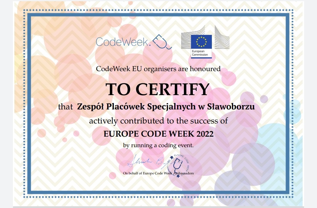 Zdjecie do wpisu- Europejski Tygodzień Kodowania – CodeWeek2022